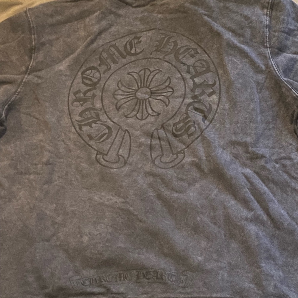 Chrome Hearts Gray Graphic Sweatshirt
